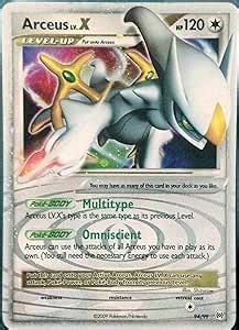 arceus lv x|arceus lv x holofoil.